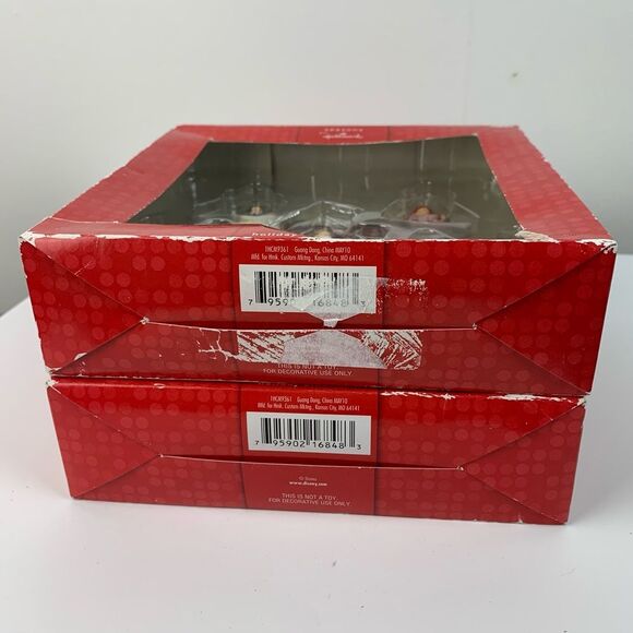 NIB Seasons from Hallmark Disney Princess Holiday Ornaments 2 Set of 5 NEW - Picture 13 of 15